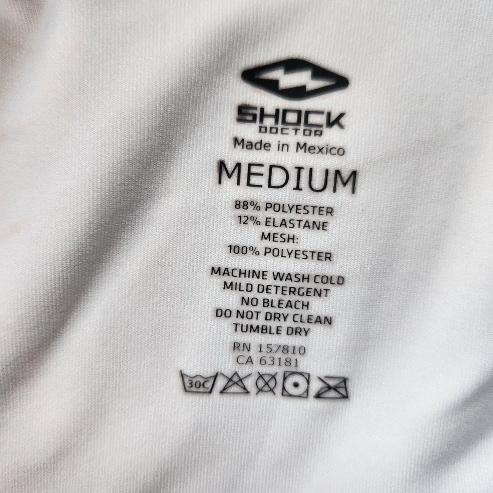 Men's Shock Doctor Core Compression Short with Cup Pocket Boxer Brief